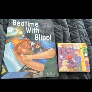 2 books by Blippi you get both of them